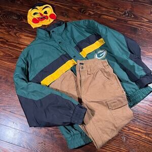 Brahma 32x32 Utility Work Pants Brown Straight Leg Workwear